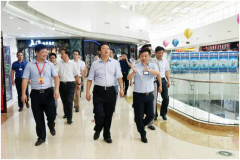 南昌县委书记胡晓海一行莅临玺悦城视察指导工